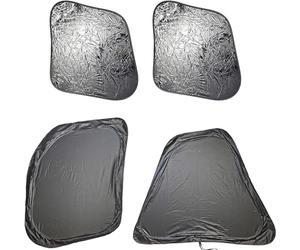 Crystal Pilot Lot de 4 Pare-soleils Jet Cockpit pour A320