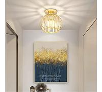 Crystal Plafond Lights Mini Chandelier Living Fixtroom à proximité des luminaires de Lampe à plafonnage Éclairage de Plafond Mont à Chasse d'eau pour la Chambre d'entrée de l'îlot de