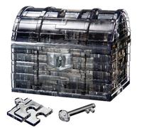 Crystal puzzle 52 piece Treasure Box Black 50137 (japan import)