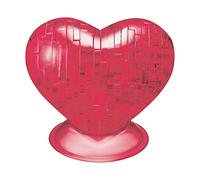 Crystal Puzzle - 59161-3D-Puzzle - Cœur - Rouge