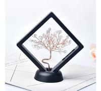 Crystal Quartz Tree of Life Gravel Home Decoration Ornaments Lucky DIY Gifts Souvenir Gift (Color : Clear, Size 1PC) Gemstone Stone