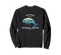 Crystal River Florida FL Souvenir de Vacances Save The Lamantins Sweatshirt