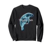 Crystal River Florida FL Souvenir de Vacances Save The Lamantins Sweatshirt