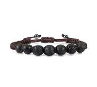 Crystal Rough à la mode tressé des perles de corde en nylon Bracelets Femmes hommes Imitation de cartones en pierre naturelle Ambers bracelet bracelet Gift Reiki Bracelets (couleur: beige, taille: