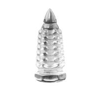 Crystal Temple Tower - Sculpture de pagode traditionnelle chinoise, sculpture élégante de la tour chinoise | Figurine architecturale d'inspiration vintage, ornement décoratif artisanal pour