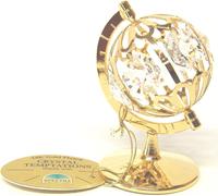 CRYSTAL TEMPTATIONS - Globe 3094 Cristal Swarovski doré 24k 65 x 40mm
