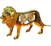 CRYSTAL TEMPTATIONS - Lion Lion 4109 Cristal Swarovski doré 24k 90 x 60mm