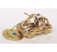 CRYSTAL TEMPTATIONS - VW Beetle 3933 cristal Swarovski 24k plaqué or 62 x 35 mm