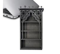 Crystal Wall Shelf - Wooden Moon Phase, Display Rack, Sun Star Hollow Design Organizer, Decorative Crystal Holder Cabinet, Gothic Wizardry Style Storage | Pour Les Vacances, L'anniversaire, Le Mariage