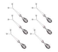 Crystal Y Pin Réducteur de taille pour vêtements Clip en alliage réglable Confortable à porter pour adultes et enfants sans outil Clip de ceinture réglable de rechange, One Size, Comme décrit