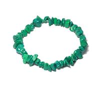 CrystalAge Bracelet en howlite et malachite