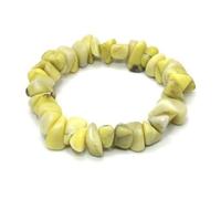 CrystalAge écossais Serpentine Pierre précieuse Bracelet à puce