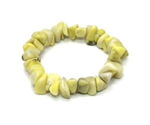 CrystalAge écossais Serpentine Pierre précieuse Bracelet à puce