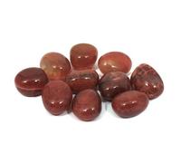 CrystalAge Lot de 5 pierres d'agate de feu (20-25 mm)