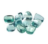CrystalAge Lot de 5 pierres en obsidienne bleue (20-25 mm)