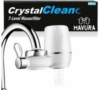 CrystalClean Filtre pour robinet Filtre à eau Purificateur d'eau du robinet