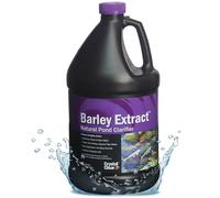 CrystalClear Clarificateur à l'extrait d'orge pour jardin et fontaine, concentré liquide naturel pour traiter les étangs nuageux, les poissons koï, les plantes et les animaux domestiques, 3,8 l