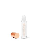CRYSTALLOVE Bouteille d'huile 10 ml - Cristal de roche - Cristaux d'huile Rollon pour huiles, parfums, cosmétiques, massages - Flacons en verre pour huile essentielle - Rouleau en verre rechargeable