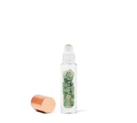 CRYSTALLOVE Bouteille d'huile 10 ml- Jadeite - Cristaux d'huile Rollon pour huiles, parfums, cosmétiques, massages - Bouteilles pour huile essentielle - Rouleau en verre rechargeable