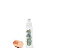 CRYSTALLOVE Bouteille d'huile 10 ml- Labradorite - Cristaux d'huile Rollon pour huiles, parfums, cosmétiques, massages - Bouteilles pour huile essentielle - Rouleau en verre rechargeable