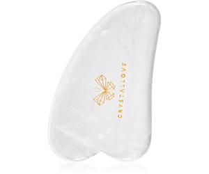 Crystallove Clear Quartz Gua Sha accessoire de massage 1 pcs