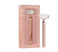 CRYSTALLOVE Rouleau visage pulsant en strass - Appareil de massage facial - Rouleau de massage anti-âge - Masseur lifting visage - Appareil de massage - Face Massage Roller