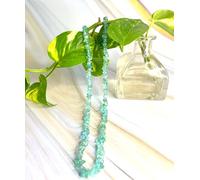 crystalmiracle Apatite Corde de 45,7 cm pour guérison Accessoire de mode Cadeau pour femme Bien-être Paix Méditation Fait à la main