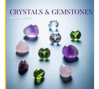 Crystals & Gemstones 2026 Calendar: Healing Stone Photography Monthly Planner with 12 Stunning Crystal Images