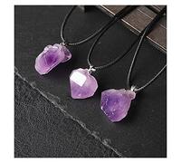 Crystals Ronds Pendentif Femme Débit Mineral, Élégant & Noble pour Offrir