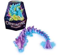 Spin Master - Figurine articulée CrystaLynx Dragons 23 cm à personnaliser, modèle aléatoire