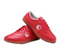 Crysterris Homme Chaussures Kung Fu Tai Chi, Chaussures Sports pour Arts Martiaux Qi Gong Pratique,Femmes Antidérapant Baskets de Taï-Chi Kong Fu D'EntraîNement Taekwondo Boxe (Size:39EU,Color:A)