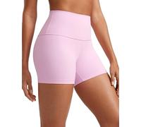 CRZ YOGA Aux Femmes BeurreLuxe Motard Shorts 10cm - Taille Haute Entraînement Yoga Shorts Vita Pink 38