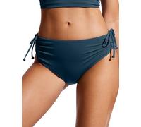 CRZ YOGA Bas de Bikini pour Femme Slip de Bain Ajustable à Nouer sur Le côté Insigne Bleu 38