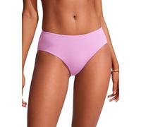 CRZ YOGA - Bas de Bikini pour Femmes - Slip de Bain Basique, mi-Hauteur et Couvrant Vita Pink 40