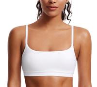 CRZ YOGA Butterluxe Soutien-Gorge Col Dégagé Blanc 38