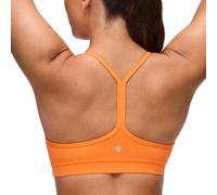 CRZ YOGA Butterluxe Soutien-Gorge de Sport Y Dos Tigres Orange L