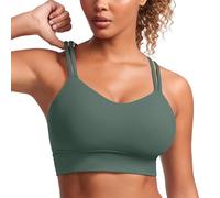 CRZ YOGA Butterluxe Soutien-Gorge Tasse Moulée Vert Forêt Foncé S