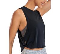 CRZ YOGA Coton Pima Débardeur Épaules Larges Noir 44