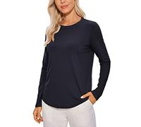 CRZ YOGA Coton Pima Haut Col Rond Navy 40