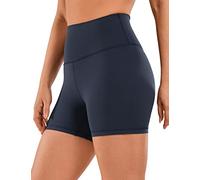 CRZ YOGA Femme Short Cycliste Sport Décontracté Legging De Yoga Sport Taille Haute Pantalon - 10cm Navy 38