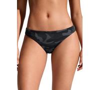CRZ YOGA Femmes Bas de Bikini Taille Moyenne Sexy Sports Swim Briefs Workout Plage Slip de Bain Gris Camouflage Jungle 40