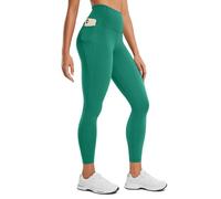 CRZ YOGA Femmes Butterluxe Entraînement Leggings 64cm - Taille Haute Leggings avec Poches Cascadia Vert 44