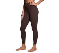 CRZ YOGA Femmes Butterluxe Yoga Leggings - Taille Haute Ultra Douce Entraînement Pantalon 64cm Brun au Fudge Chaud 40