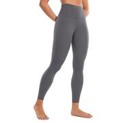 CRZ YOGA Femmes Butterluxe Yoga Leggings - Taille Haute Ultra Douce Entraînement Pantalon 64cm Carbone foncé 46