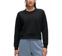 CRZ YOGA Femmes Sweat-Shirt à col Rond À Manches Longues Entraînement Décontracté Pull Tops Basique Automne Sweat-Shirts Noir 40