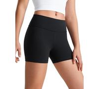 CRZ YOGA Filles Butterluxe Athlétique Motard Shorts Taille Haute Salon Actif Danse Yoga Courir Noir XL