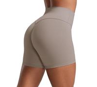 CRZ YOGA Secretsculpt Motard Shorts Pilates 10cm Latte Crémeux 44
