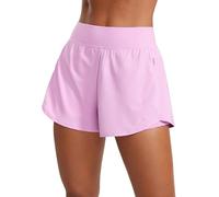 CRZ YOGA Shorts Course Deux en Un Taille Haute 7cm Vita Pink 44