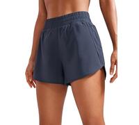 CRZ YOGA Shorts Fitness Dauphin Taille Haute 7cm Navy 40