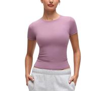 CRZ YOGA Softembrace Chemisier Col Haut Lavande Clair 38